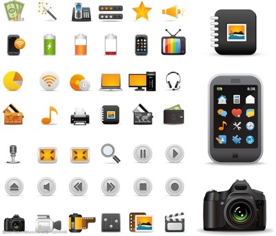 數(shù)碼產(chǎn)品圖標(biāo) 小圖標(biāo)的背后，是科技與美學(xué)的交響